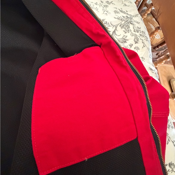 CARHARTT Duck Thermal-lined Active Jacket J131 - Red - Picture 7 of 7